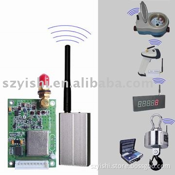 Industrial wireless RF transceiver module, data transceiver